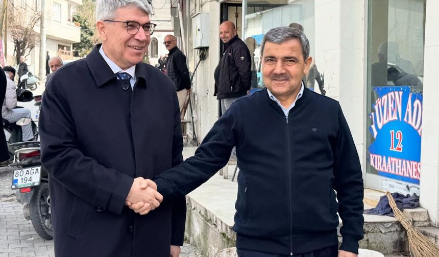 Osmaniye’de Seydi Gülsoy, Gebeli Camii’nde Hemşehrileriyle Buluştu