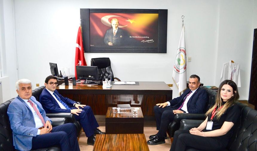 Sumbas Kaymakamı Kara’dan Hastaneye Ziyaret