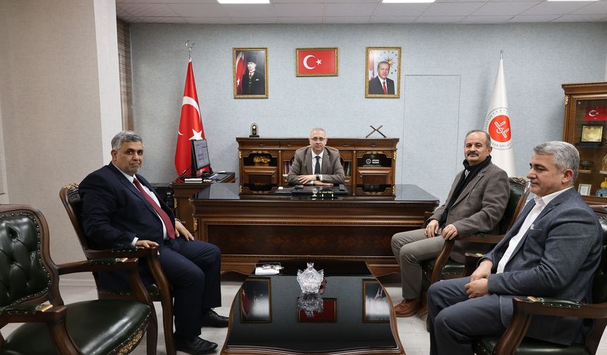 Tarihçi Kılbaş’tan Müftü Taşcı’ya Ziyaret