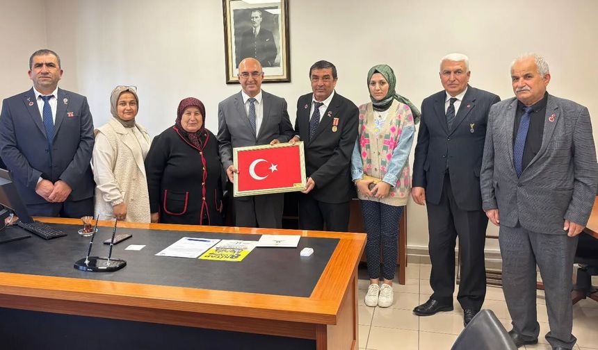 Gaziler ve Şehit Ailelerinden Vali Yardımcısı NASA’ya Ziyaret