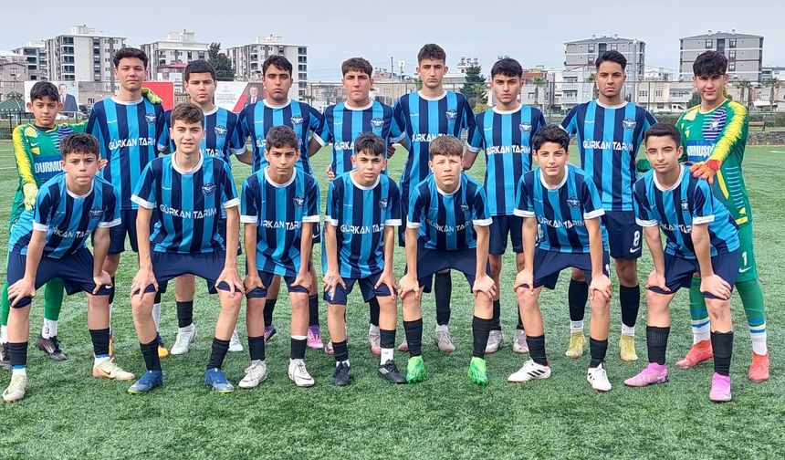 Kadirli Demirspor U-15’te Kazandı
