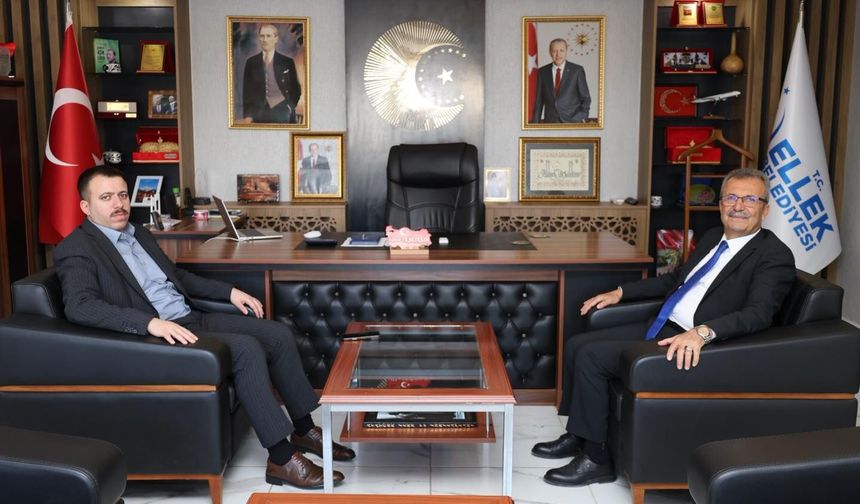 Başkan Yeşildemir Düziçi Kaymakamı’nı Ağırladı