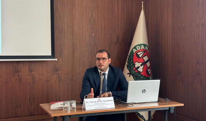 Adana Yeşilay Şube Başkanı Yıldırım, kentteki faalietlerini anlattı