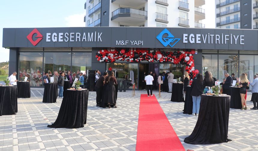 Adana'da Ege Seramik ve Ege Vitrifiye showroomu açıldı