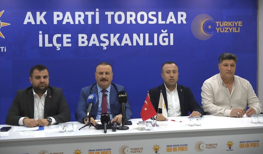 AK Parti Toroslar İlçe Başkanı Çokkeser, Toroslar Belediyesinin bütçe açığına tepki gösterdi