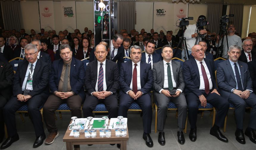 Antalya'da 'Yüzüncü Yılında Şeker Sektörü Sempozyumu' düzenlendi