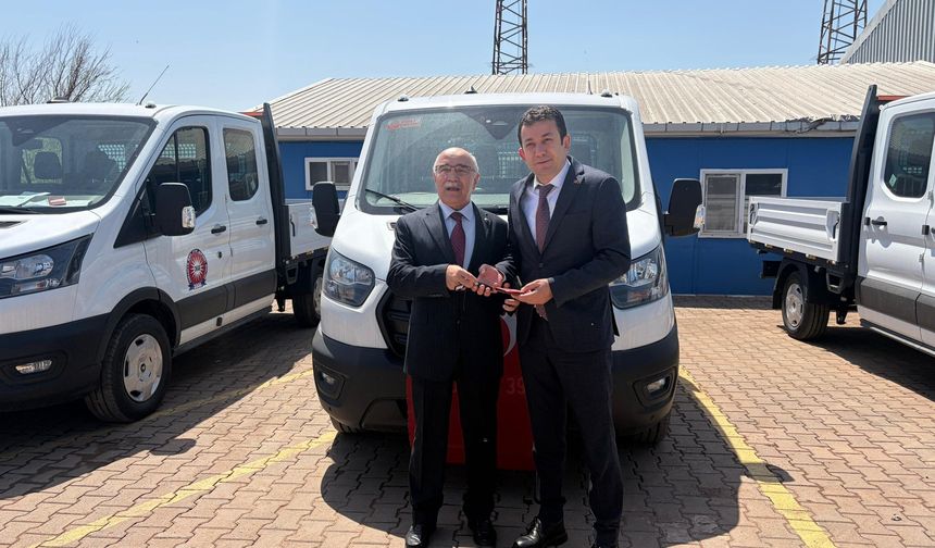 Bahçe Belediyesi Araç Filosunu Güçlendirdi