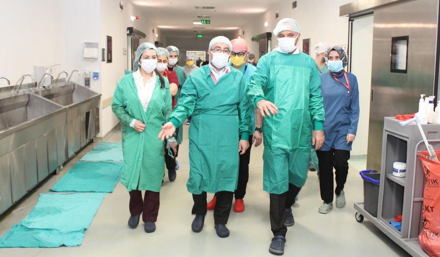 Hakkoymaz Sahada İnceleme Yaptı