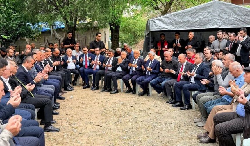 Düziçi’nde Adnan Göktürk Yeşil İçin Taziye Ziyareti