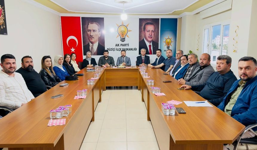 Düziçi’de AK Parti Toplantısı