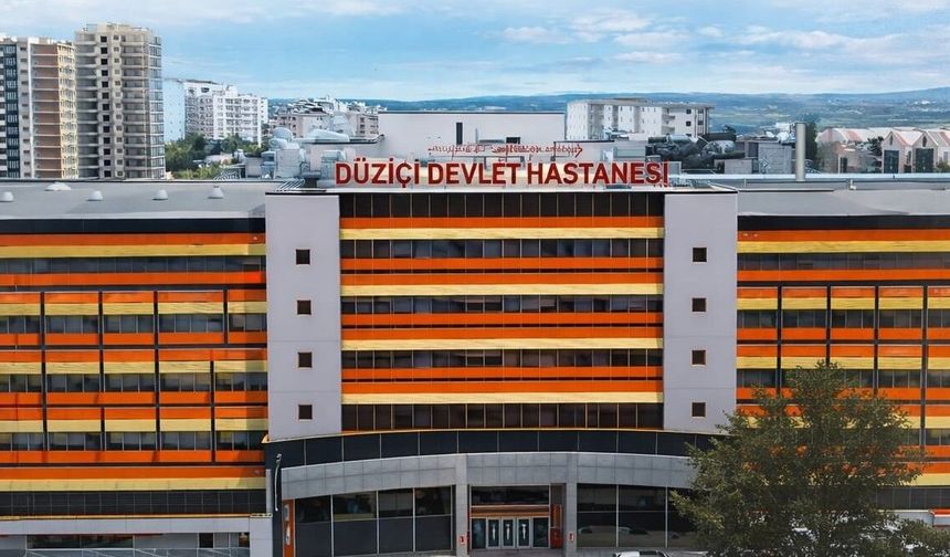 Düziçi Devlet Hastanesi’nde gürültü sorunu bitiyor