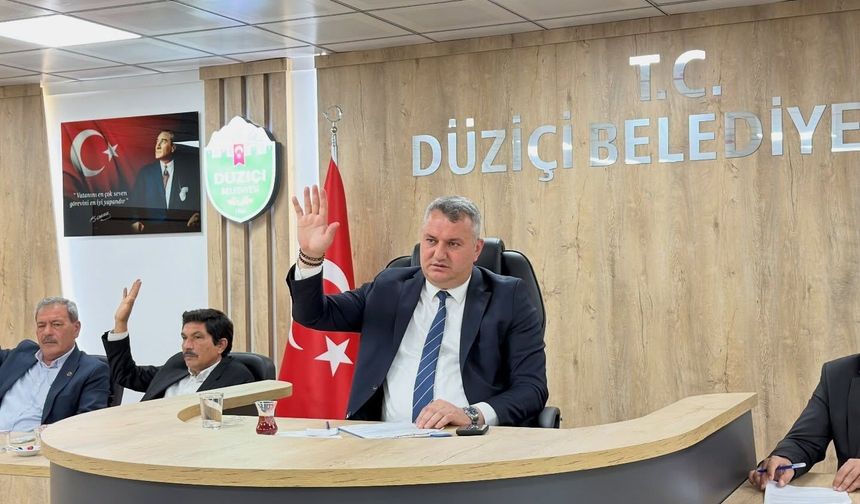 Düziçi’nin Projeleri Mecliste Görüşüldü