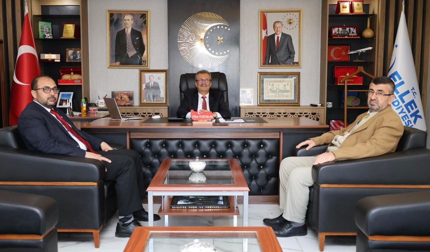 Ellek Belediyesi’nde Müftülük Buluşması