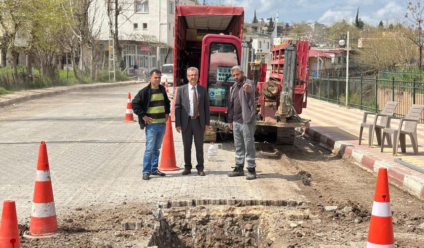 Ellek’te Doğalgaz Çalışmaları Hız Kesmeden Sürüyor