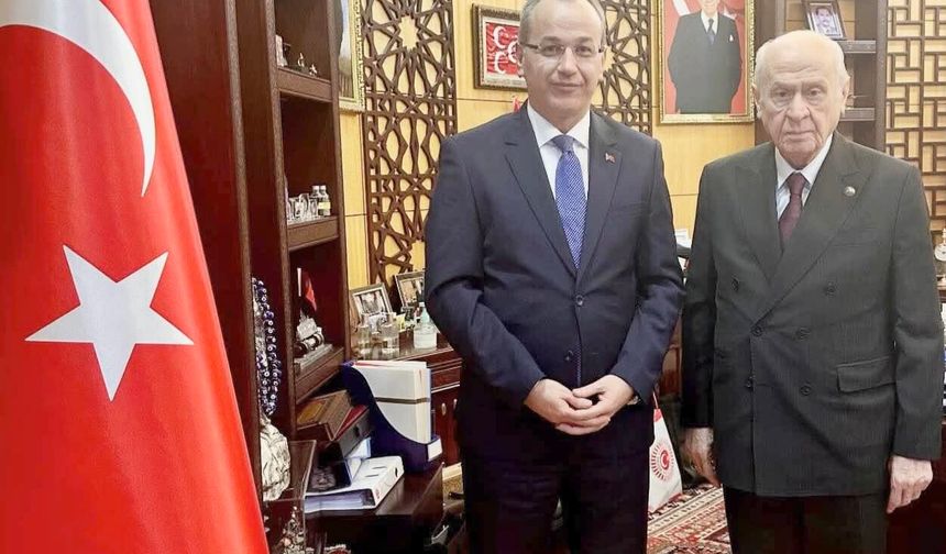 Avukat  Emir Hasan Arslantaş’tan Devlet Bahçeli’ye Anlamlı Ziyaret