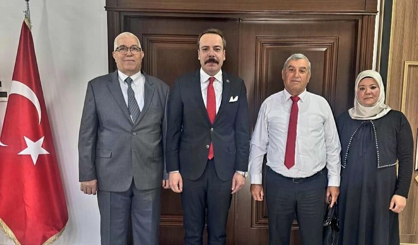 Türkmen Dernek Başkanlarından Erzin Kaymakamı Özaydın’a Ziyaret