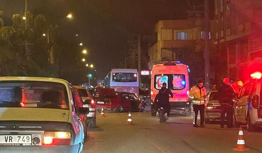 Hastane Önünde Kaza Paniği