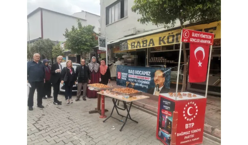 Haydar Baş İçin Osmaniye’de Vefa