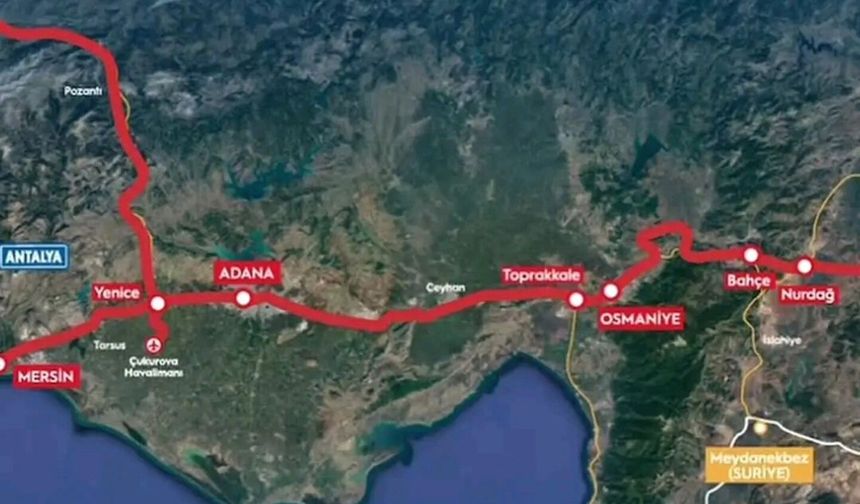 Hızlı Tren Müjdesi Düziçi Yeni Ulaşım Merkezi Oluyor