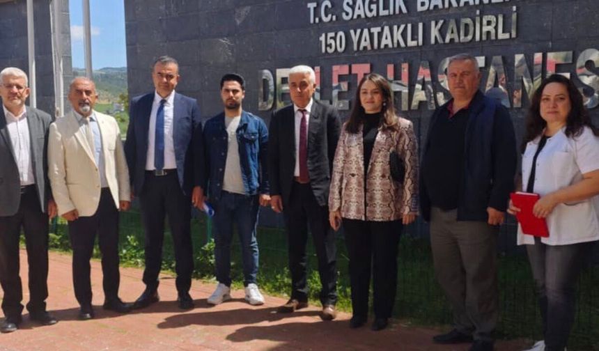 İnsan Hakları Kurulu Kadirli Devlet Hastanesi’ni Denetledi