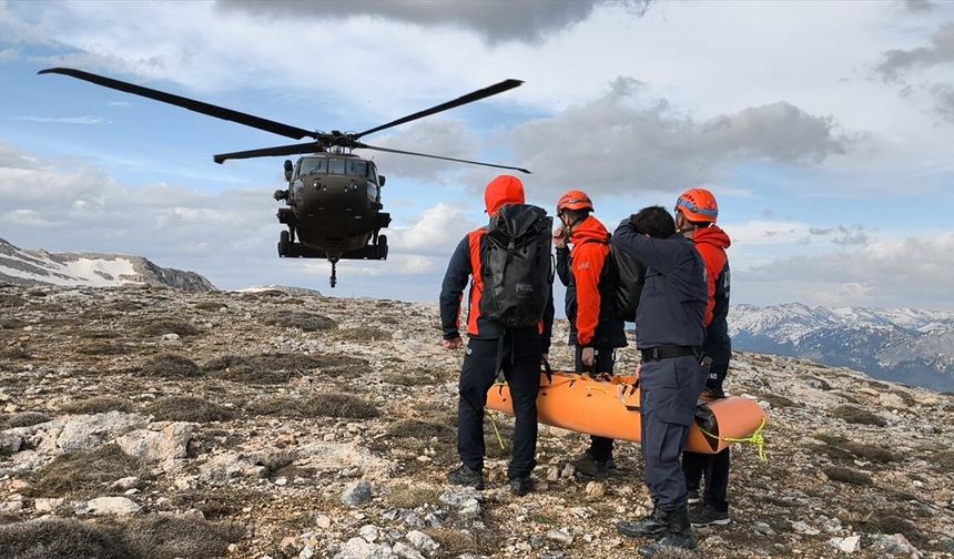 Kahramanmaraş'ta dağda çiriş otu toplarken kalp krizi geçiren kişi hayatını kaybetti