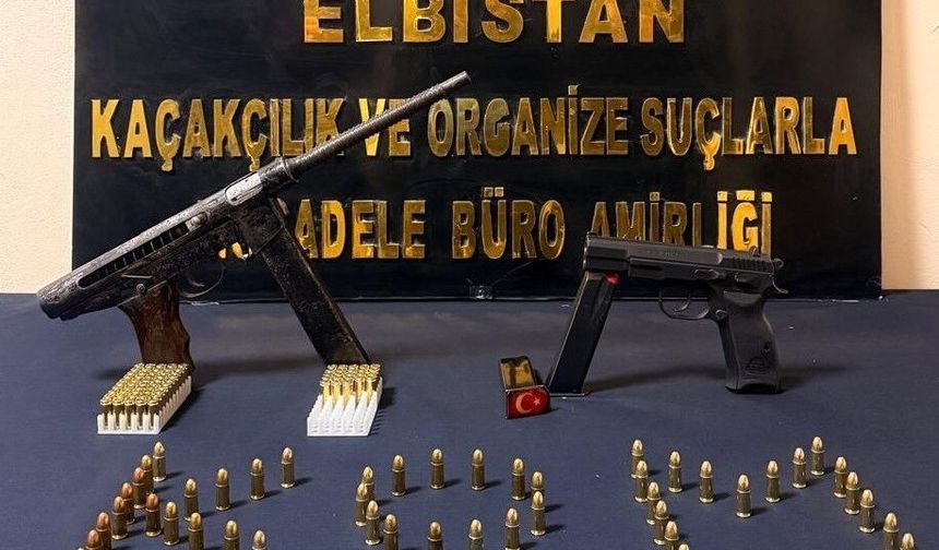 Kahramanmaraş'ta silah kaçakçılığı operasyonunda yakalanan 1 zanlı tutuklandı