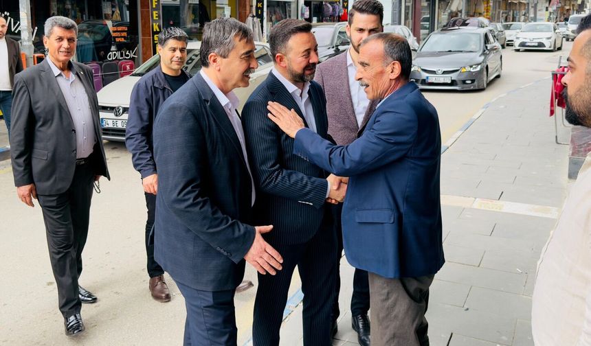 AK Parti Düziçi Teşkilatından Esnaf Ziyareti