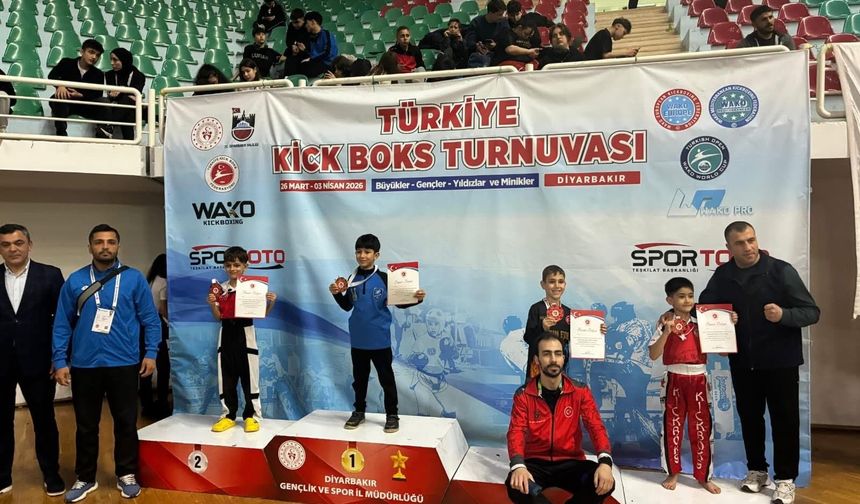 Osmaniyeli Sporcular Diyarbakır’da Zirveye Çıktı