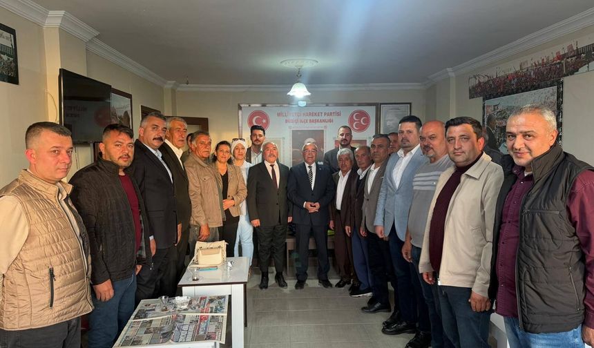 MHP Düziçi’de Teşkilat Toplantısı Gerçekleştirildi