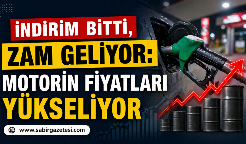 İndirim Bitti, Zam Geliyor: Motorin Fiyatları Yükseliyor