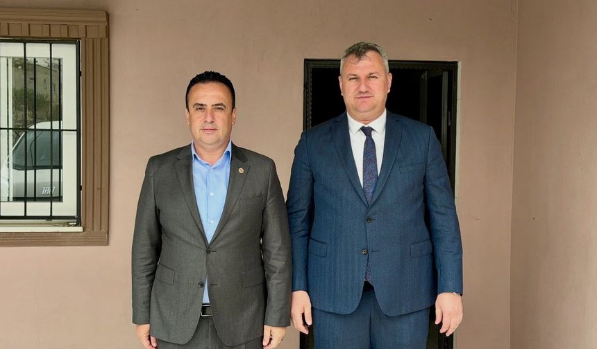 Mustafa İba Böcekli’de Çerçi’nin İşletmesini Ziyaret Etti