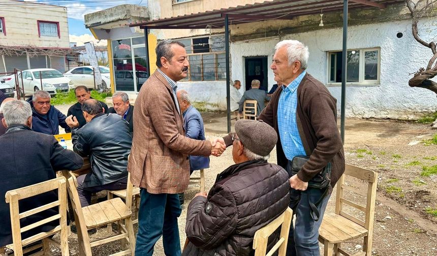 Yarbaşı’nda Başkan Aksoy’dan Vatandaş Ziyareti