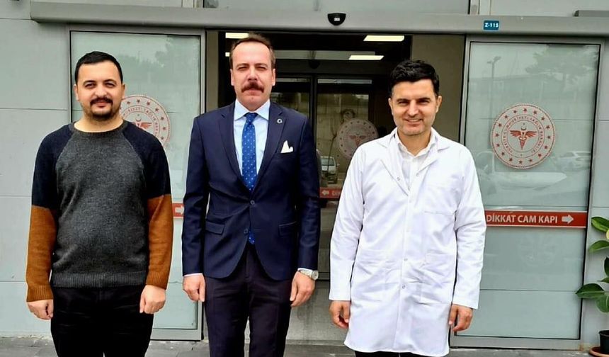 Kaymakam Özaydın’dan Erzin Devlet Hastanesi’ne Ziyaret