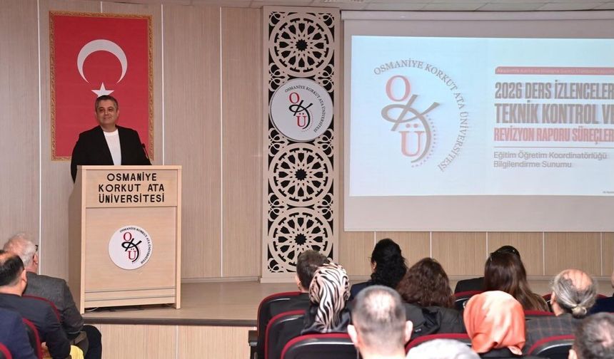 OKÜ’de 2026 Ders Yılı Süreçleri Masaya Yatırıldı