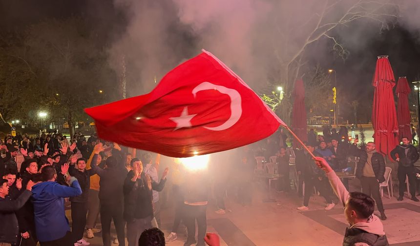 Düzce, Milli Takım Zaferiyle Coştu