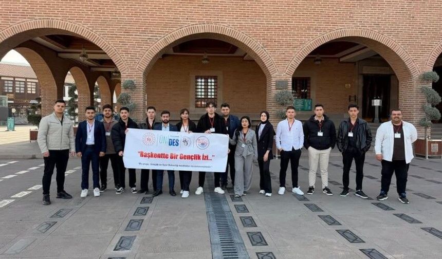 Osmaniyeli Gençler ÜNİDES ile Başkentte Buluştu