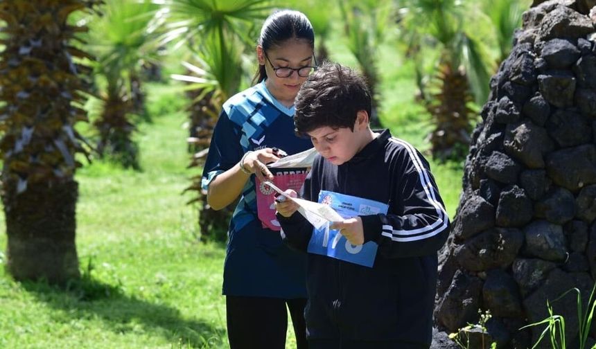 Osmaniye'de Okul Sporları Oryantiring Grup Müsabakaları yapıldı