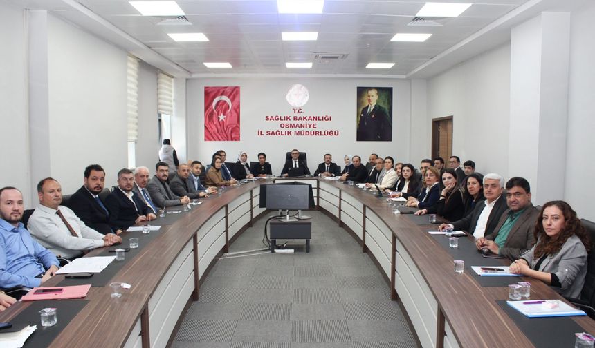 Osmaniye’de Sağlık Değerlendirmesi