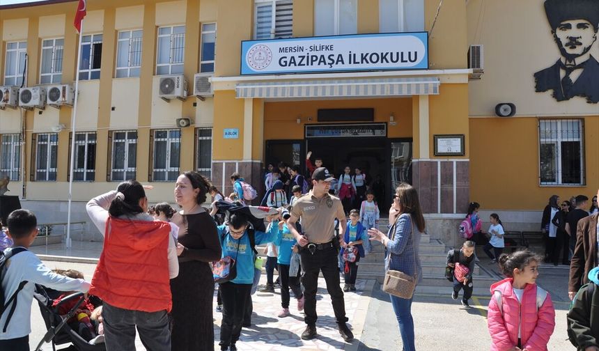 Silifke ilçesindeki okullarda güvenlik önlemleri artırıldı