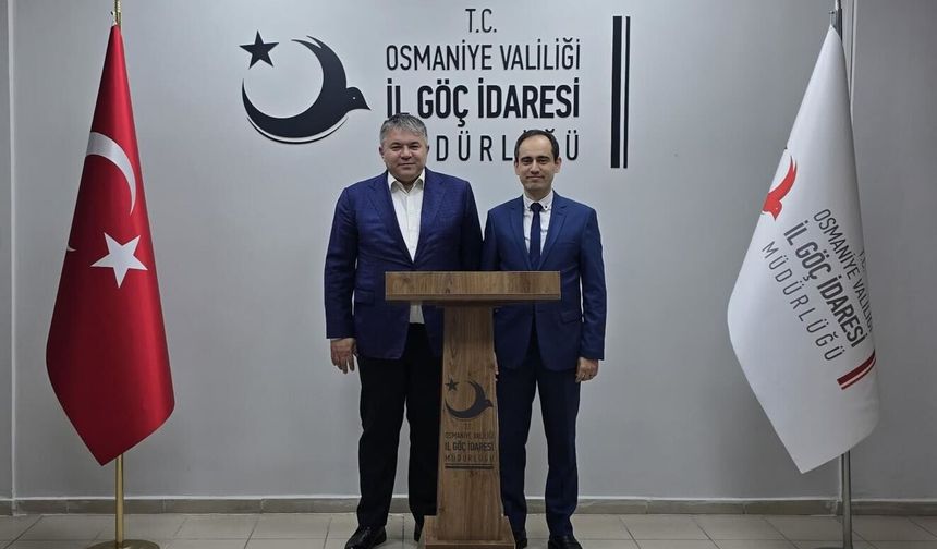 Tolga Nacar’dan İl Göç Müdürlüğü’ne Ziyaret
