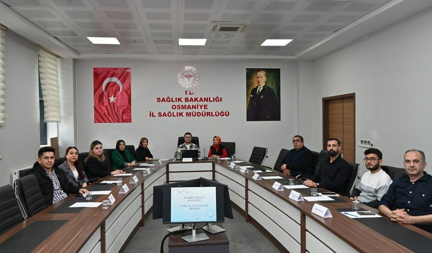 Osmaniye’de TRSM Gündemi Masada