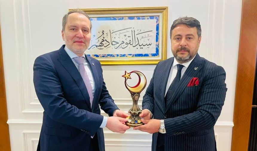 Yeniden Refah Partisi’nde Osmaniye’den Genel Merkeze Ziyaret