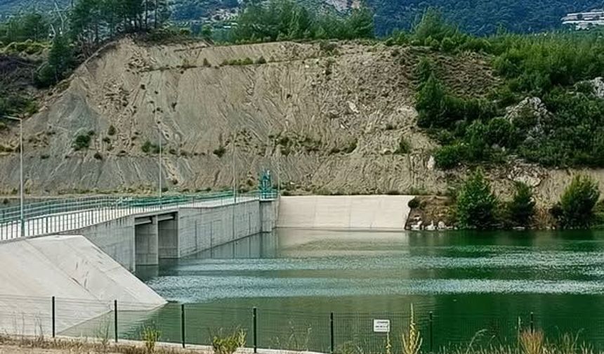 Antalya'da 3 yıl önce inşa edilen Kapıçay Barajı doldu