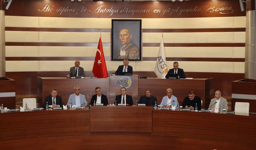 ATSO Mayıs Ayı Olağan Meclis Toplantısı yapıldı