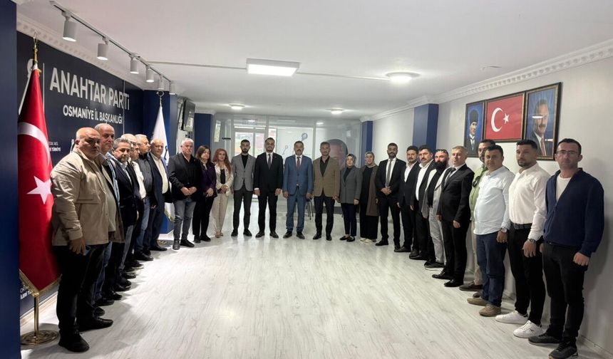 CHP ve Anahtar Parti Osmaniye Teşkilatları Bir Araya Geldi