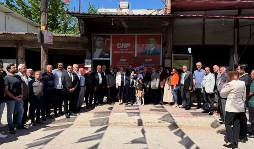 CHP Osmaniye’de Örgüt Ziyaretleri ve Açılış Programı