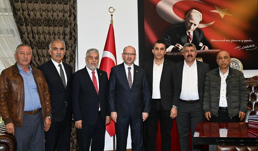 Düziçi Kahramanmaraşlılar Derneği’nden Osmaniye Valiliği’ne Ziyaret