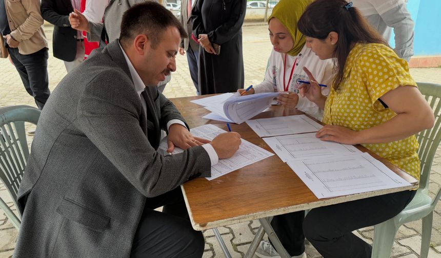 Harun Reşit İlkokulu’nda Kızılay Kan Bağışı Etkinliği