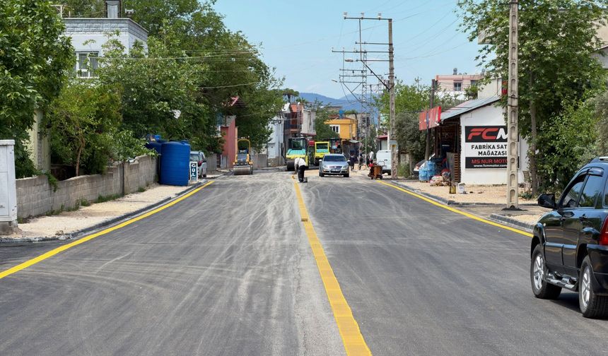 Düziçi’nde Şehit Mustafa Sarı Caddesi Yenileniyor!