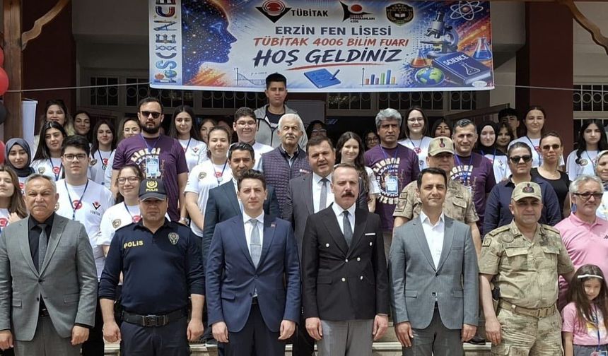 Erzin Fen Lisesi’nde Bilim Fuarı Açılışı Gerçekleştirildi